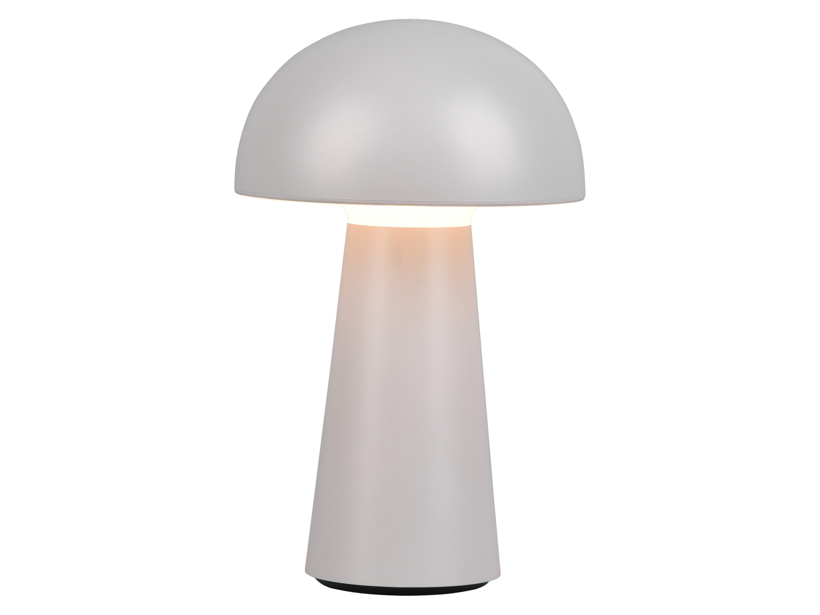 Reality Leuchten - Outdoor led Akku Tischleuchte lennon mit Touch Dimmer Grau Höhe 21cm