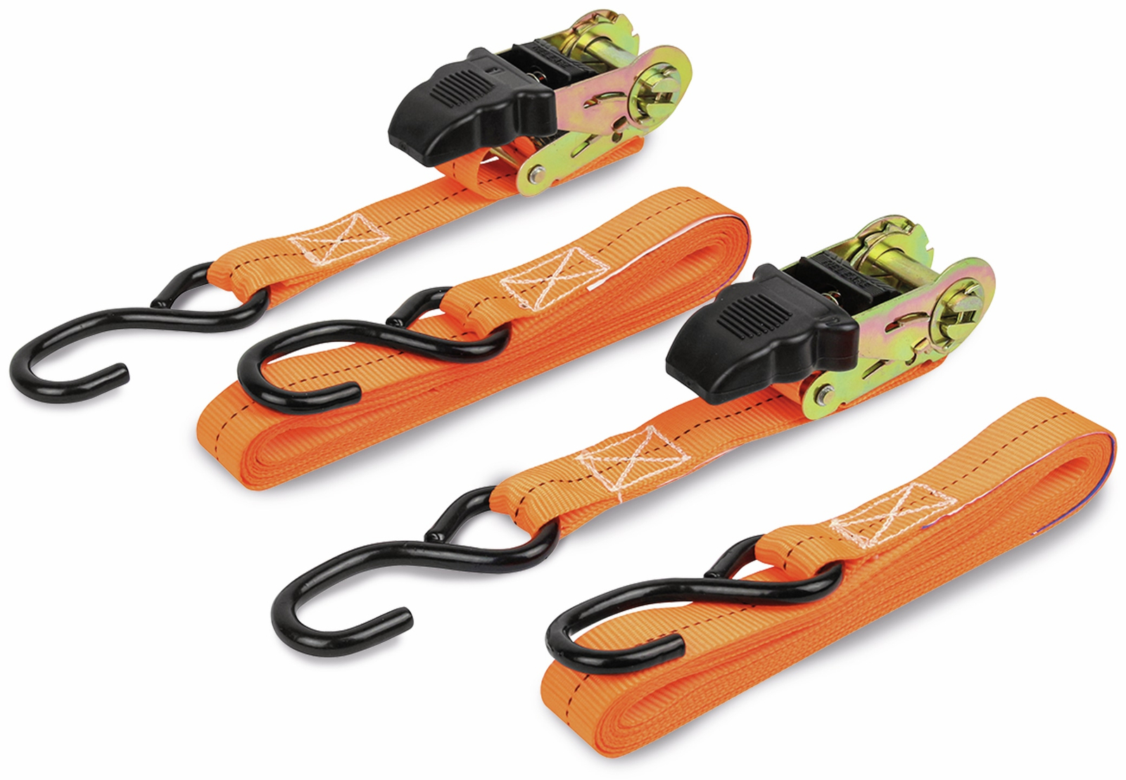 Spanngurt 10300 2 Stück 500x25 cm 250 daN TüV GS - LAS