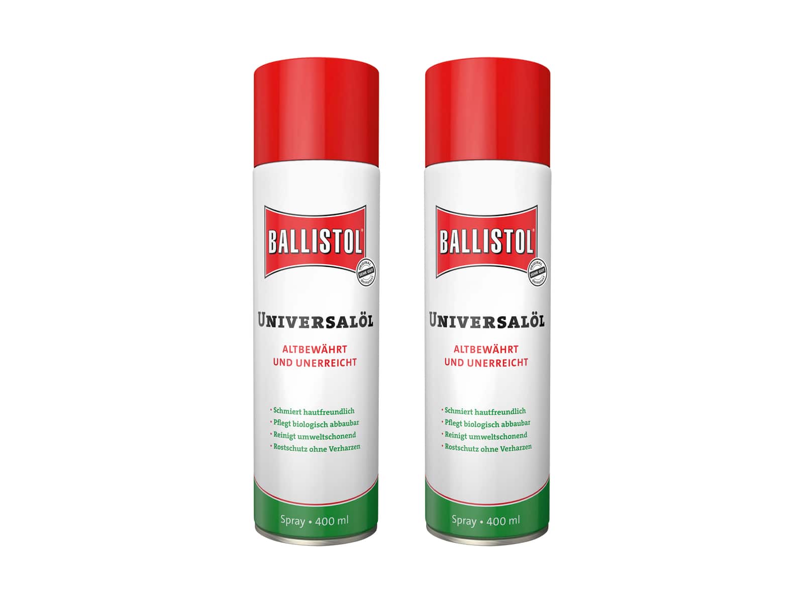 Image of BALLISTOL Universalöl Spray, 400 ml, 2 Stück