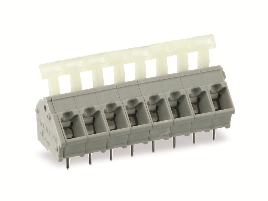 Leiterplattenklemme SUPU 256308, 8-polig, RM 5, 16 A/250 V