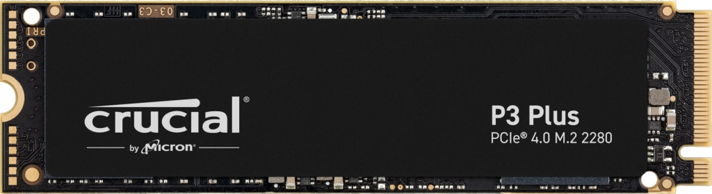 Image of CRUCIAL M.2 SSD P3 PLUS CT2000P3PSSD8 2TB