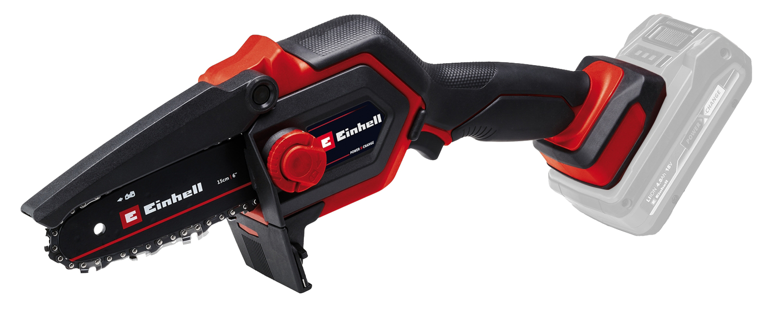 EINHELL Akku-Kettensäge »GE-PS 18/15 Li BL-Solo«, 18 V, 12,5 cm Schnittlänge, ohne Akku - schwarz - Image 6