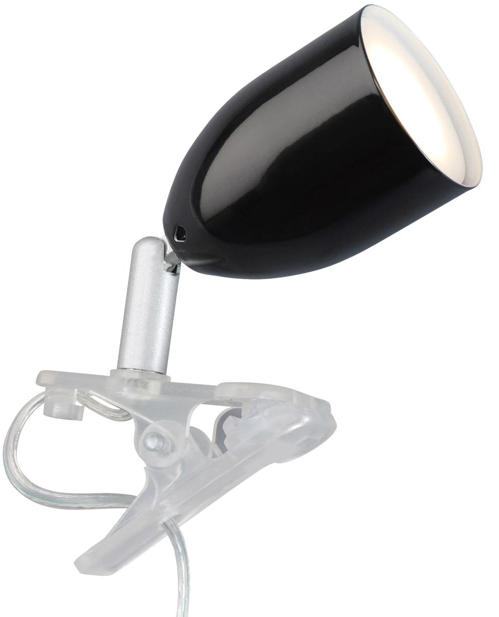 Image of BRILLIANT LED-Klemmleuchte Leo, 3 W, 250 lm, 3000 K, schwarz