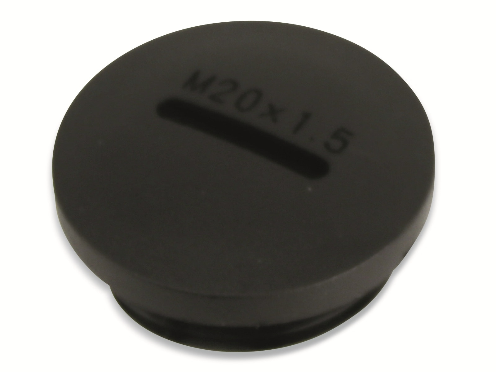 Verschlussschraube metrisch M20 schwarz - KSS