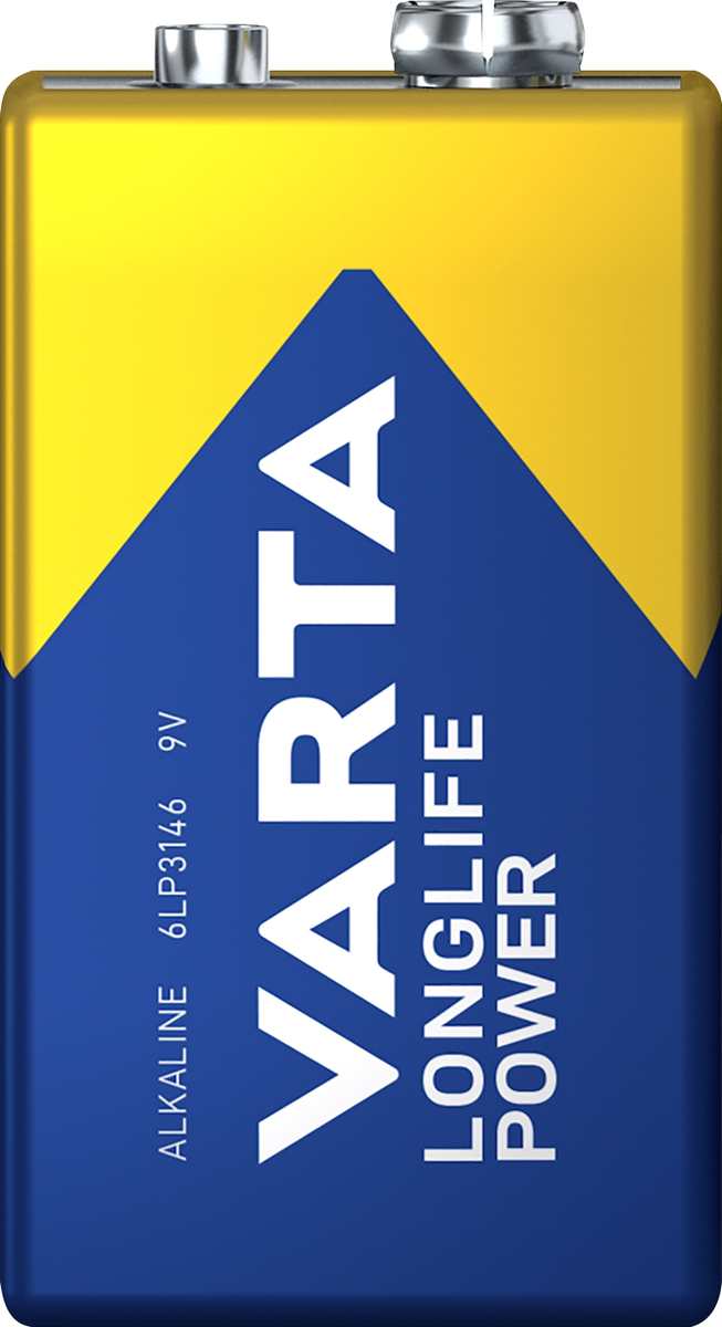Image of VARTA 9V-Blockbatterie LONGLIFE, Power, 1St.