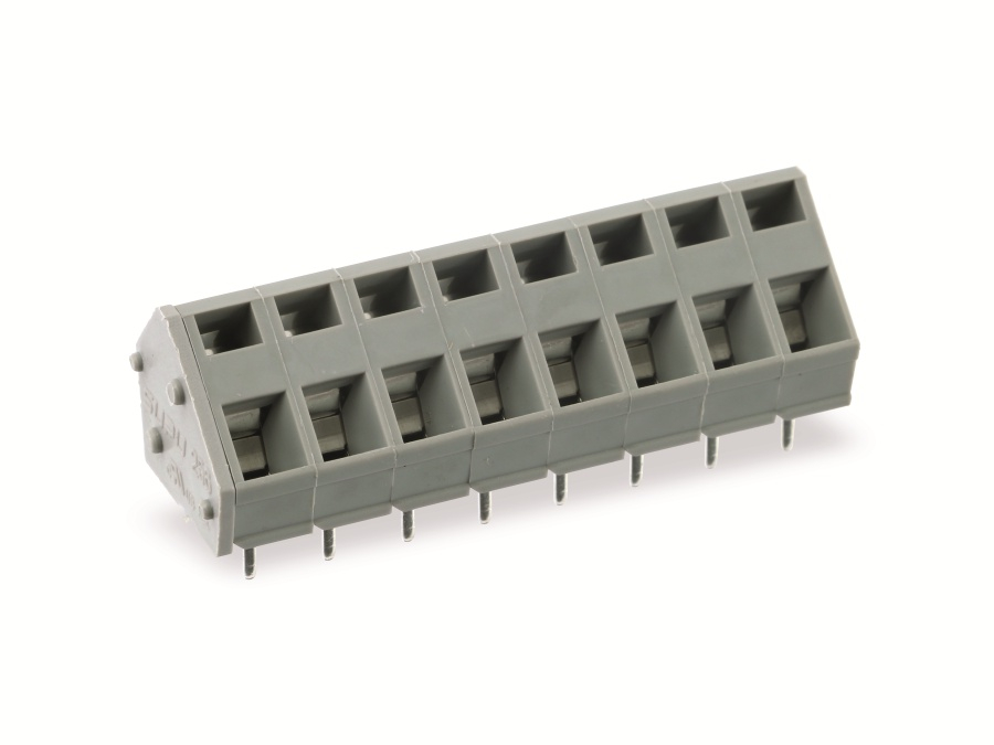 Leiterplattenklemme SUPU 256708, 8-polig, RM 5, 16 A/250 V