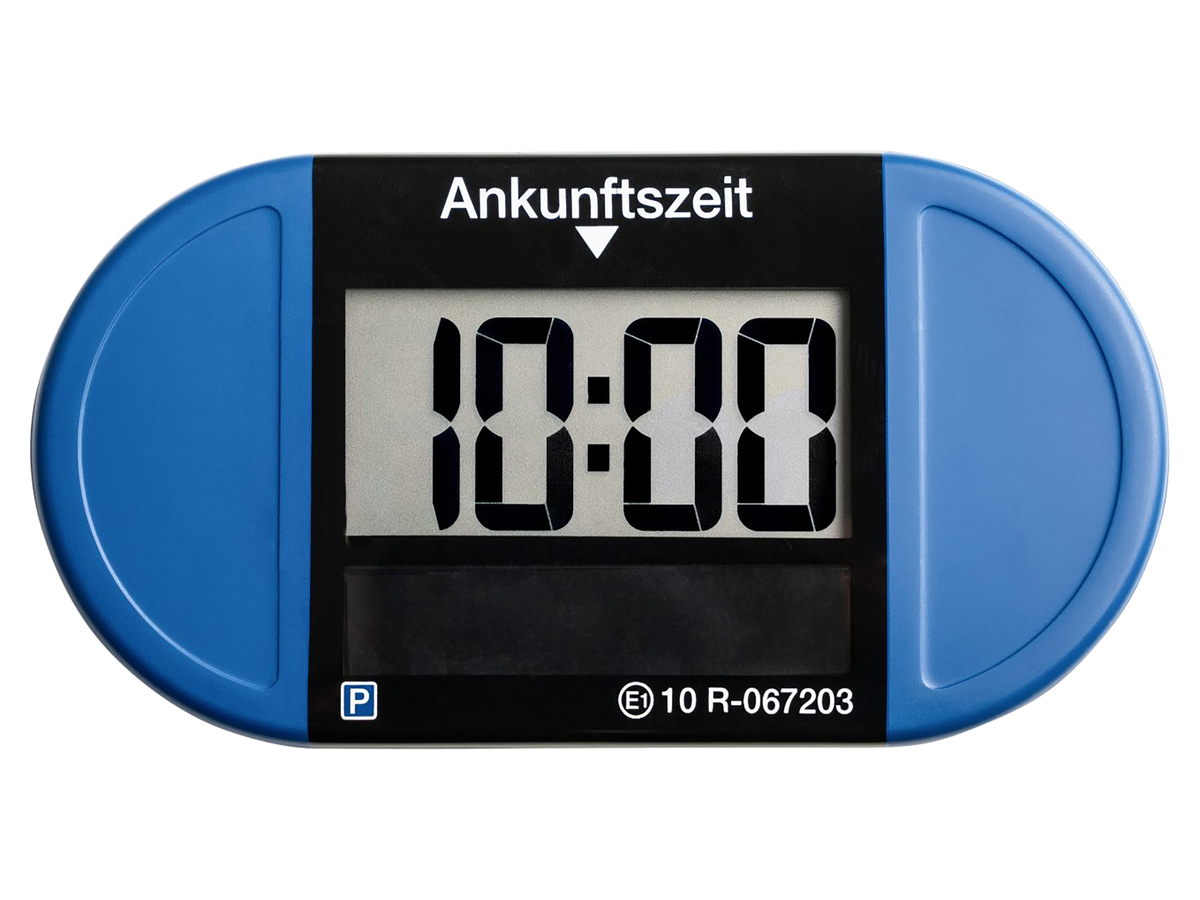 NEEDIT Elektronische Parkscheibe Park Lite Solar blau