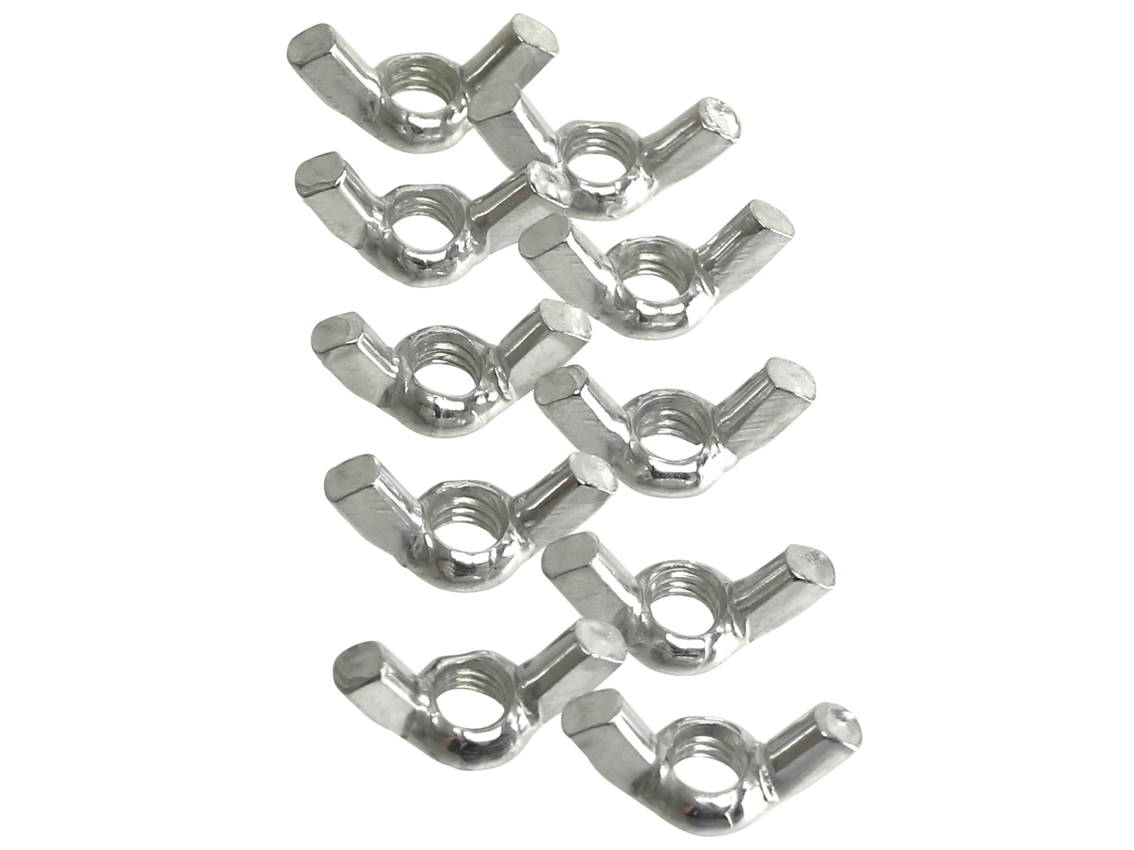 MASTERPROOF Flügelmuttern, M6, verzinkt