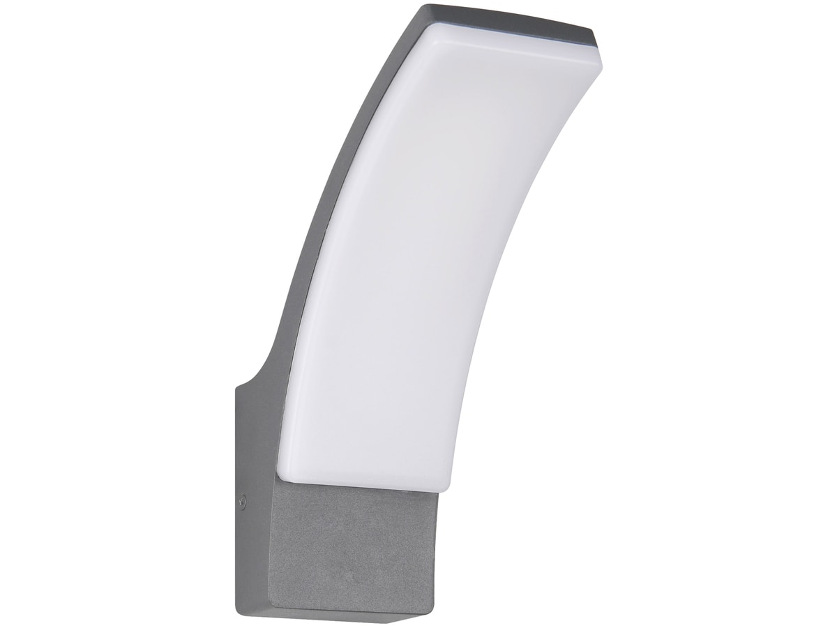 REALITY LED-Wandleuchte Beja R23356142, 12,5W, 4000K, 1650lm, neutralweiß, IP44, Anthrazit