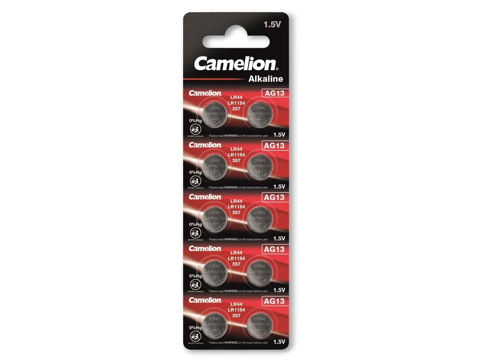 Image of CAMELION Knopfzelle AG13, 10 St.