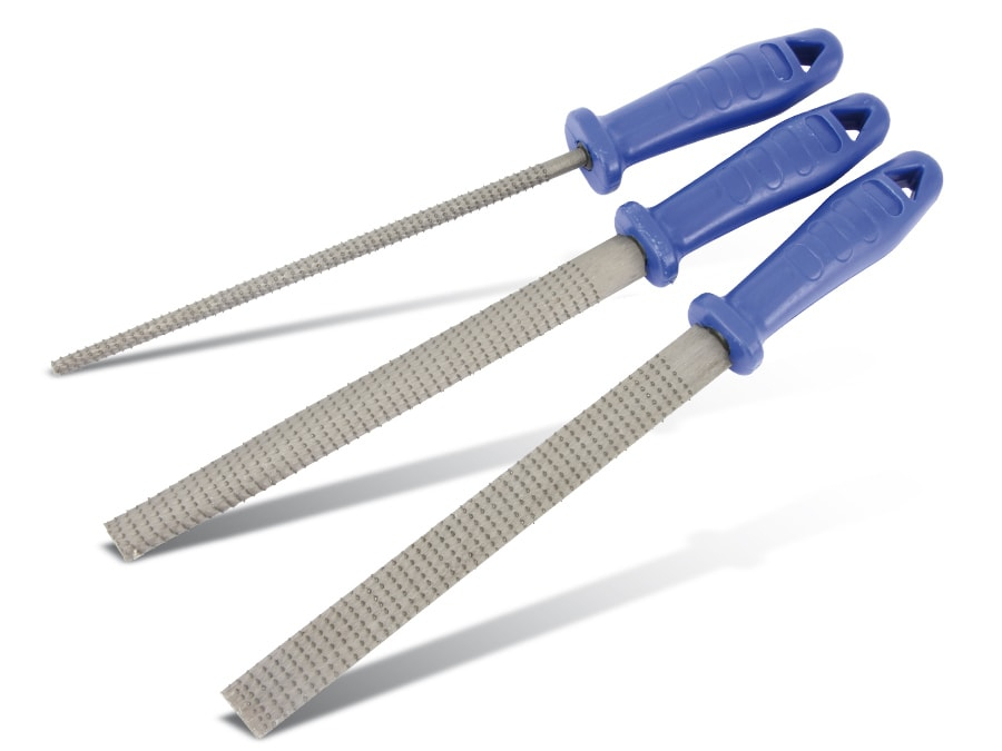 Image of BGS TECHNIC Holzraspel-Satz, 200 mm, 3-teilig