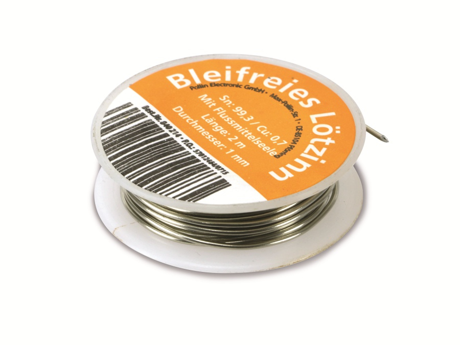 Image of Bleifreies Lötzinn, 1,0 mm, 2 m