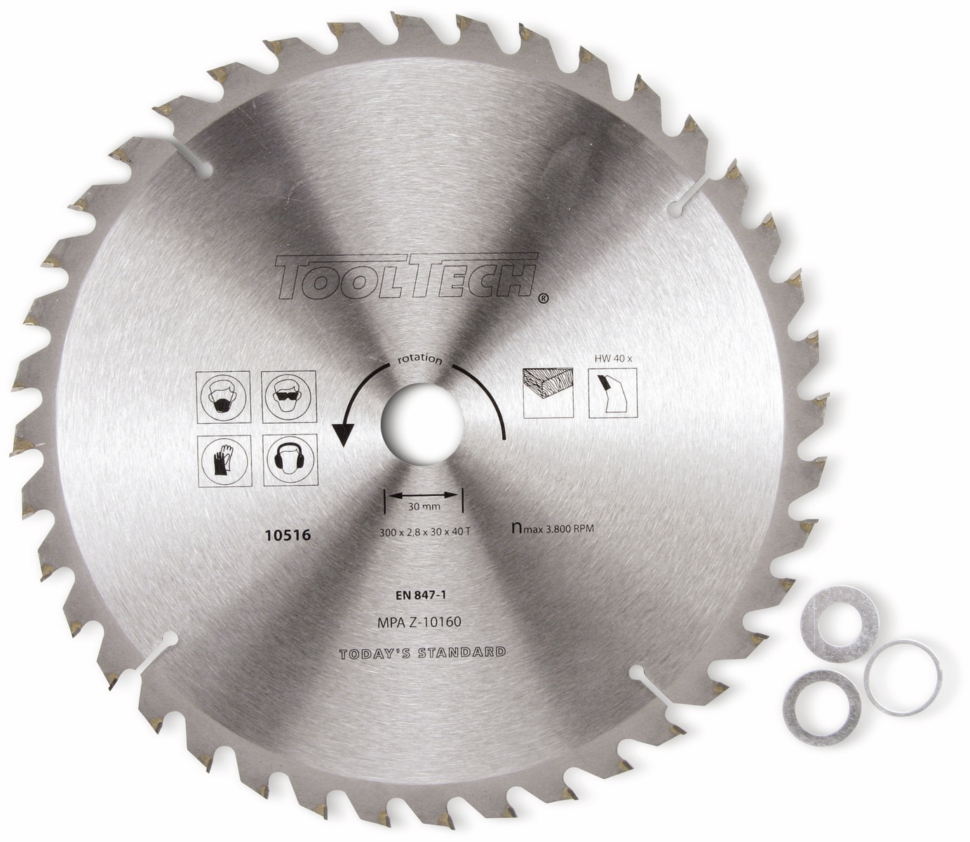 MASTERPROOF Hartmetall-Kreissägeblatt, 250 mm