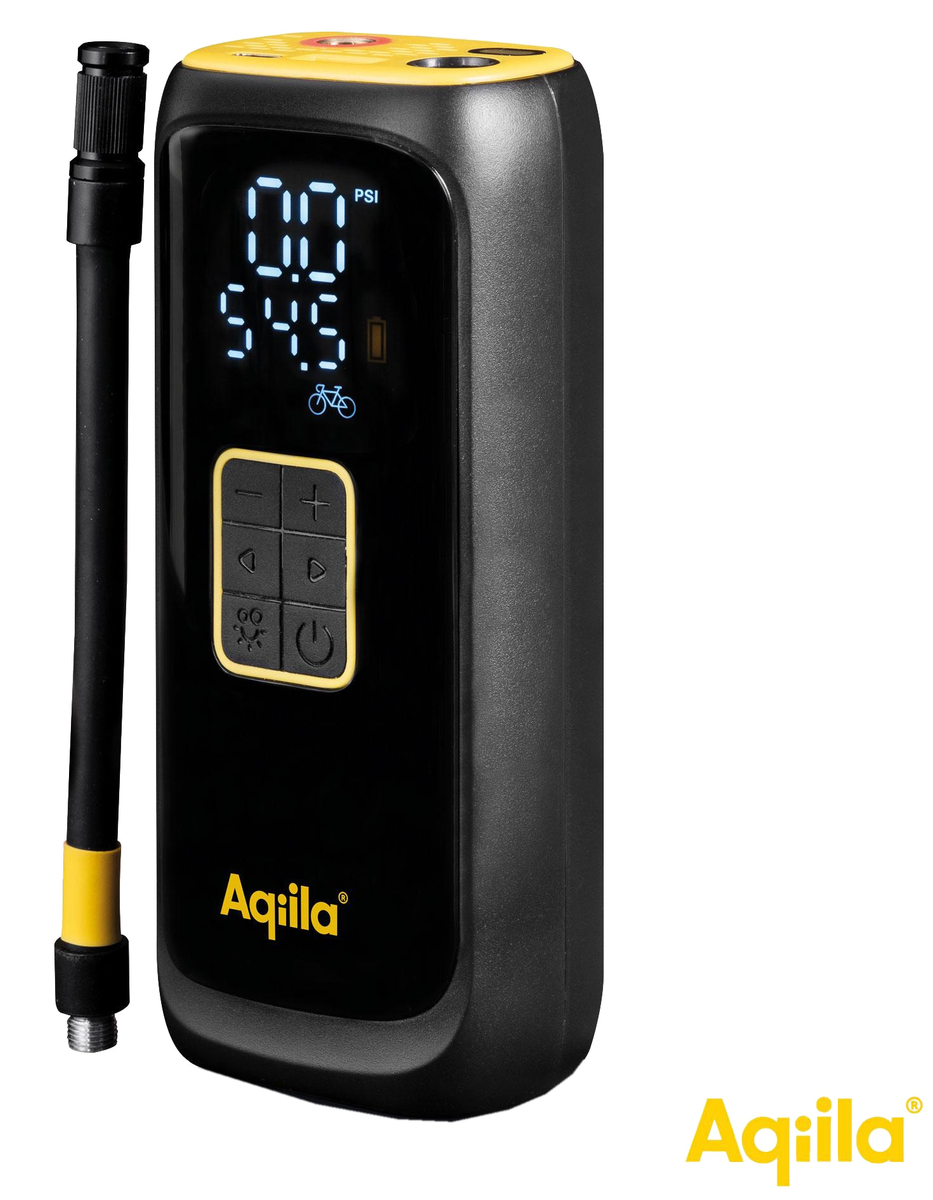 Image of AQIILA C4, tragbare Luftpumpe/Kompressor, Lampe & Powerbank