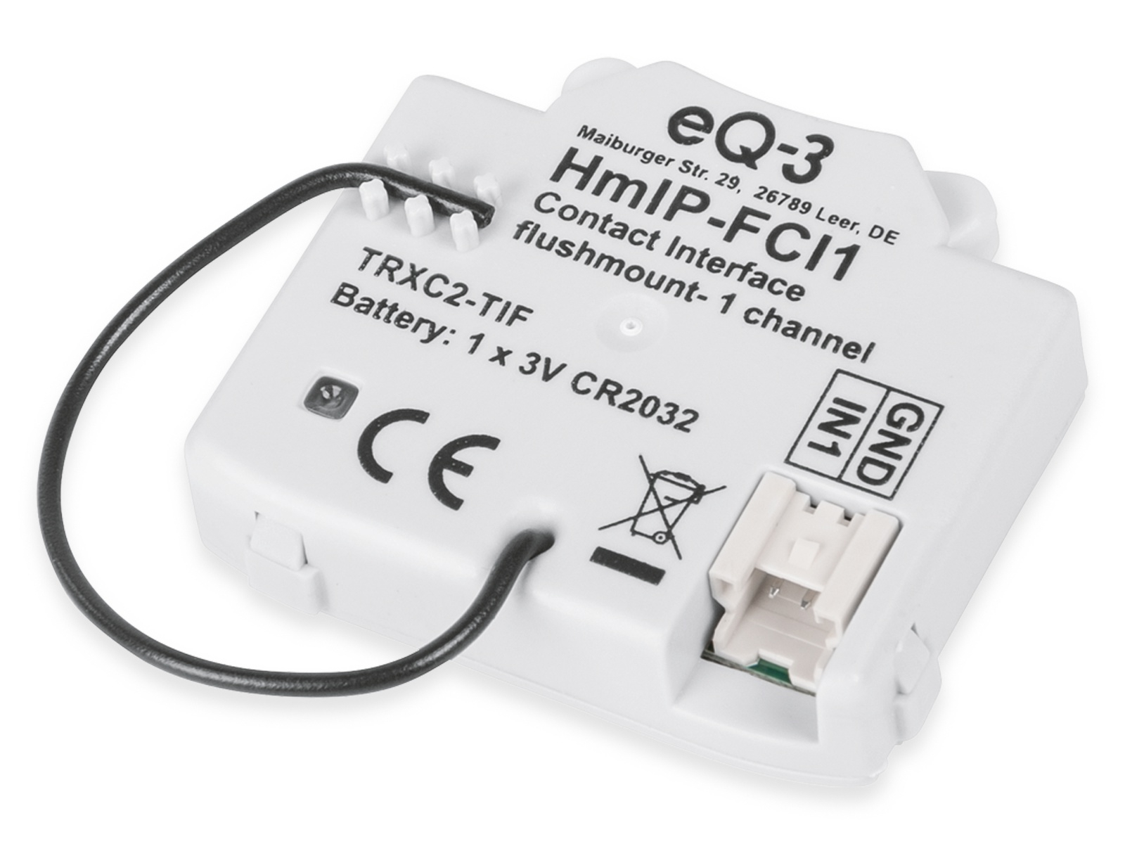 Homematic Ip Smart Home Kontakt-Schnittstelle Unterputz – 1-Fach, Hmip-Fci1 - Image 4