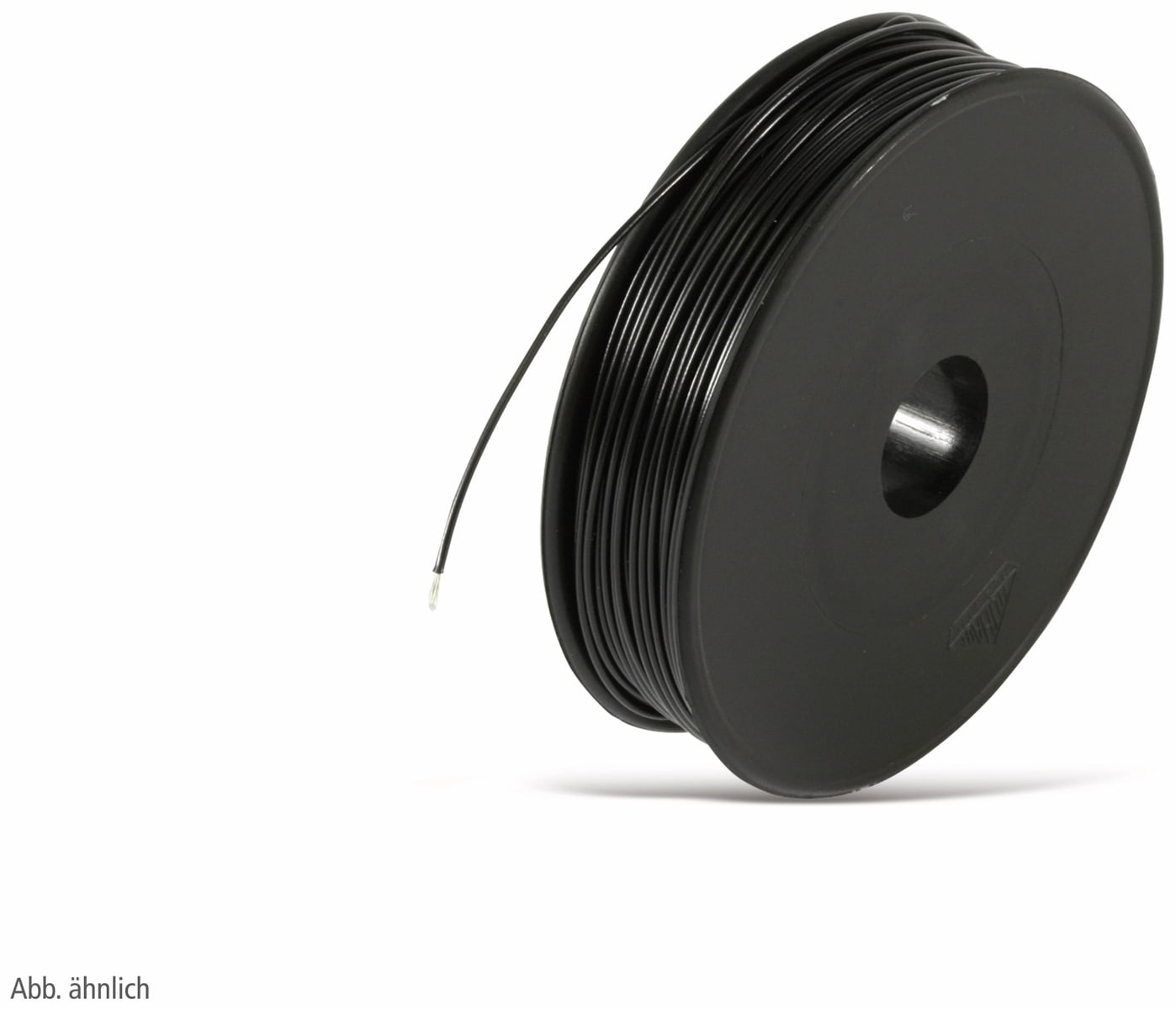 RAUTRONIC Draht YV, 0,5 mm, 100 m Spule, schwarz