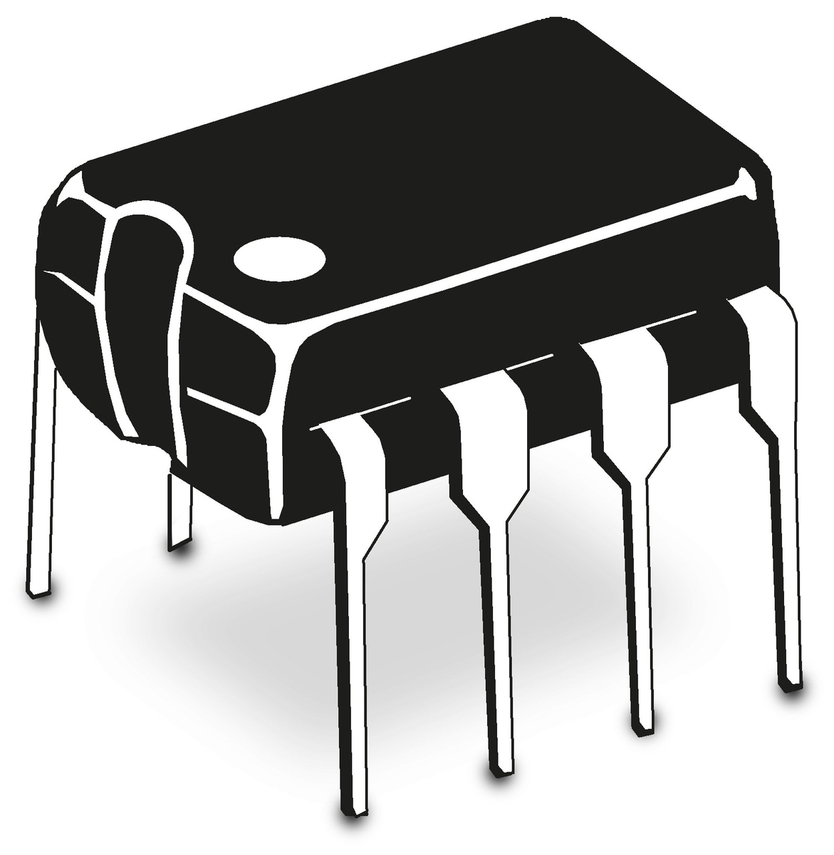 TEXAS INSTRUMENTS UA741CP Operationsverstärker, DIP-8