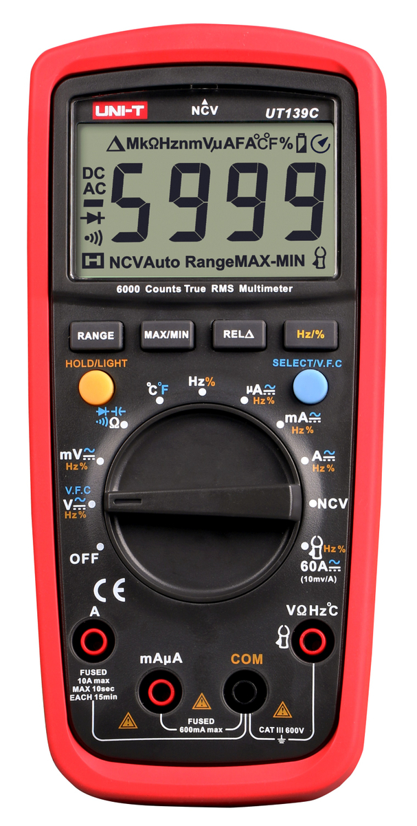 Image of UNI-T True RMS Digital-Multimeter UT139C