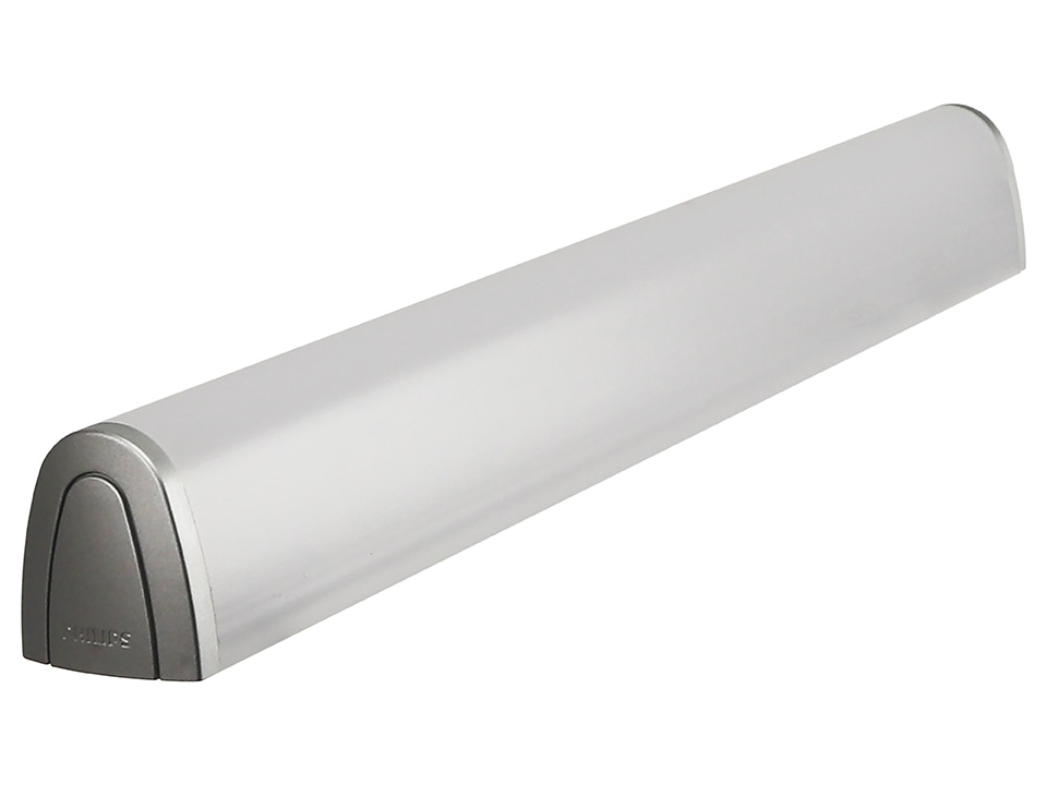 PHILIPS Wandbeleuchtung Volga, Grau, LED, Warmweiß