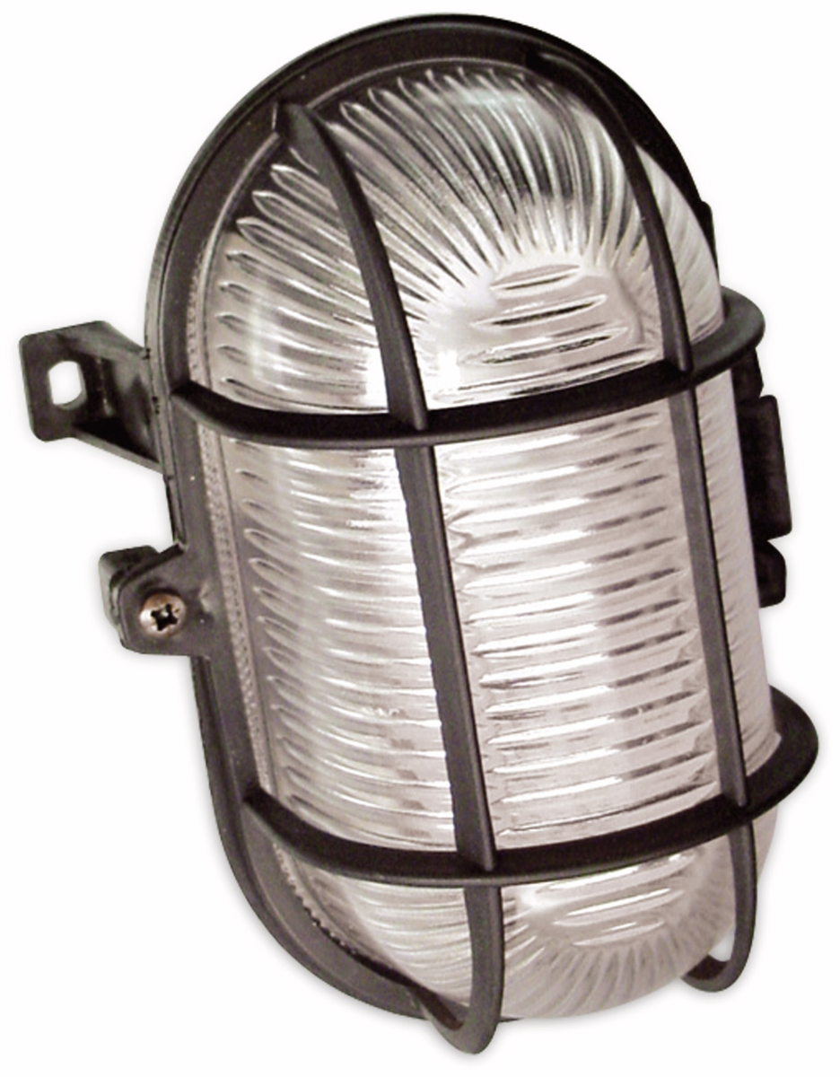 Image of AS SCHWABE Ovalleuchte, 60 W, schwarz
