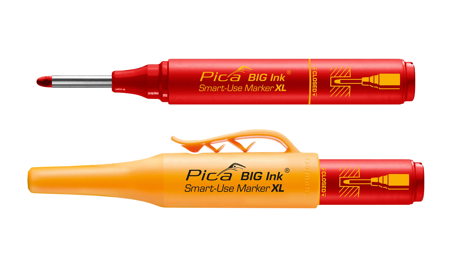 Pica Rot Big Ink Smart-Use Marker Xl 170/40/Sb,