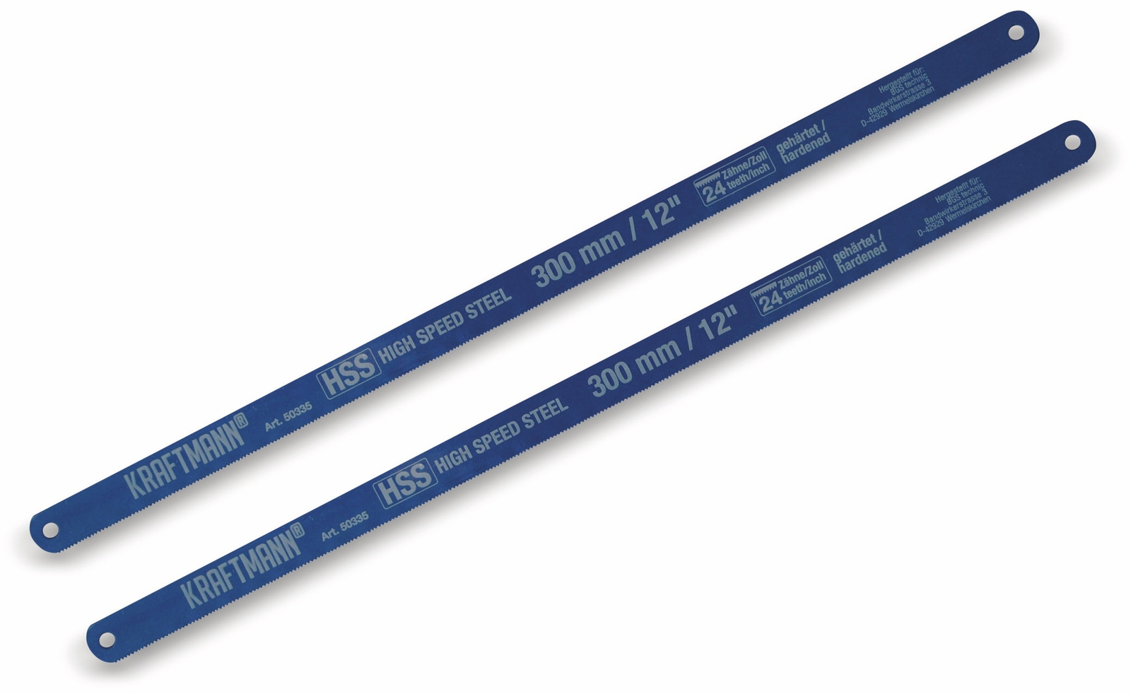 Image of BGS TECHNIC HSS Metall-Sägeblätter 50335, 300 mm, 2 Stück