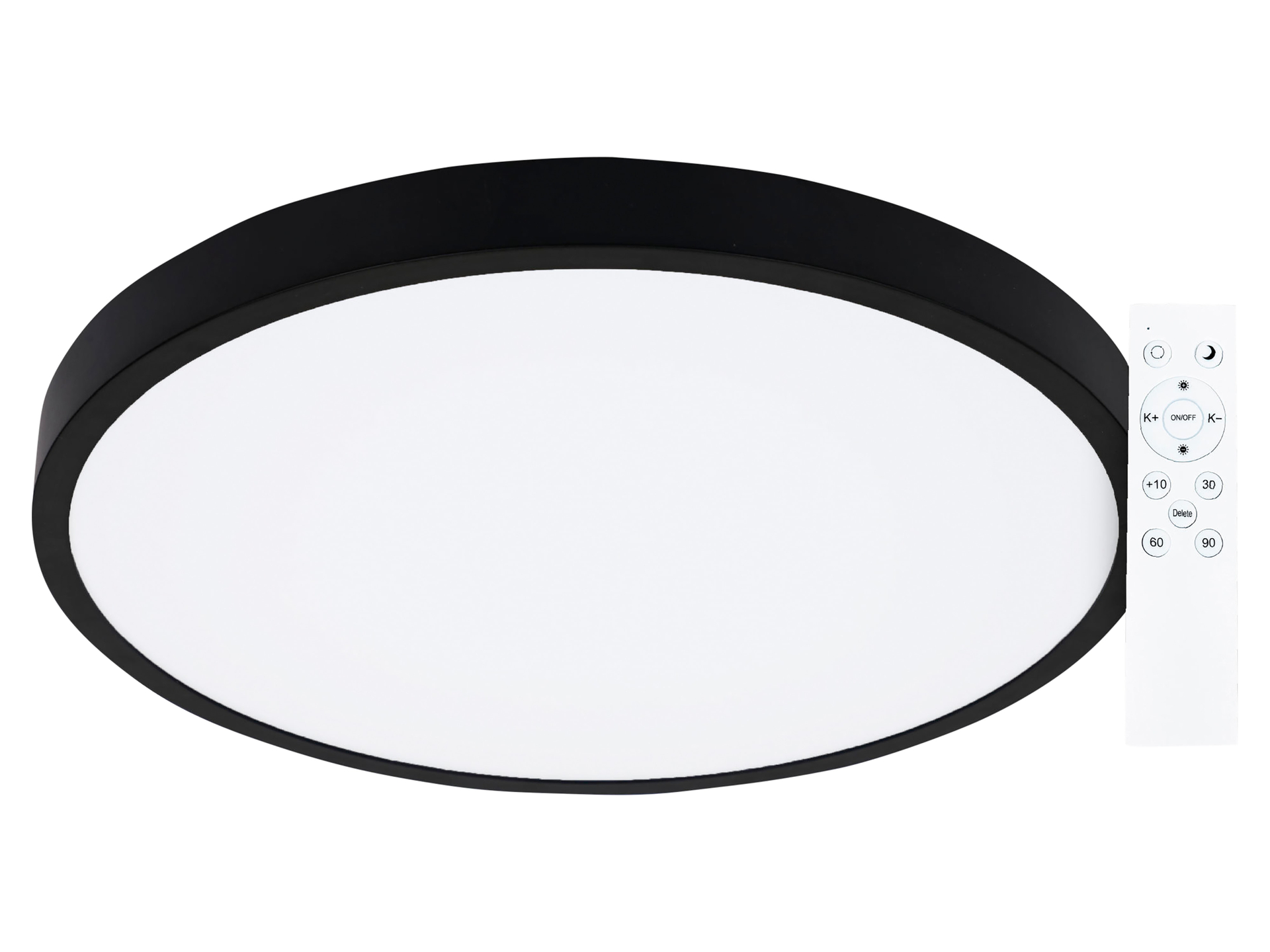 LeuchtenDirekt LED Deckenleuchte Canvas 100x25 Cm – 33W, 2500 Lumen, Dimmbar, 2700–5000K