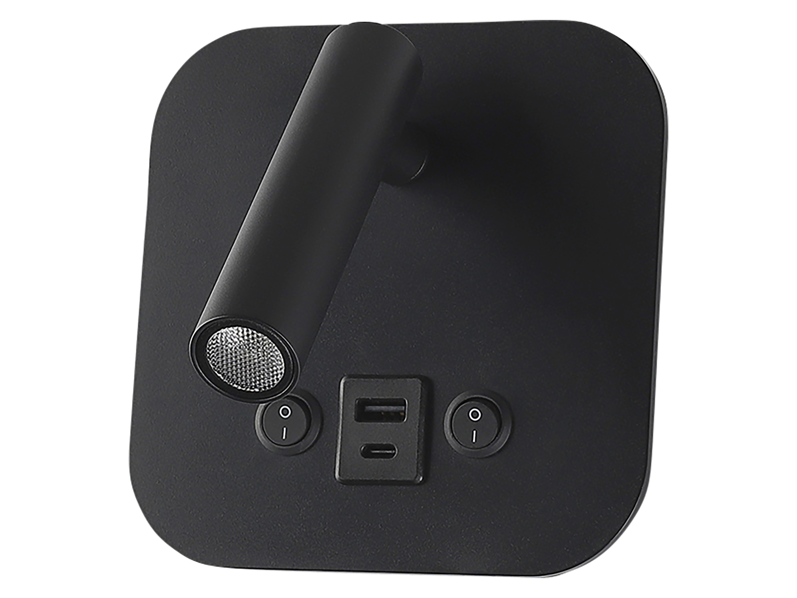 V-TAC LED-Wandleuchte VT-80068, 8W, 3000K, EEK: F, CREE Chip, 830lm, IP20, schwarz