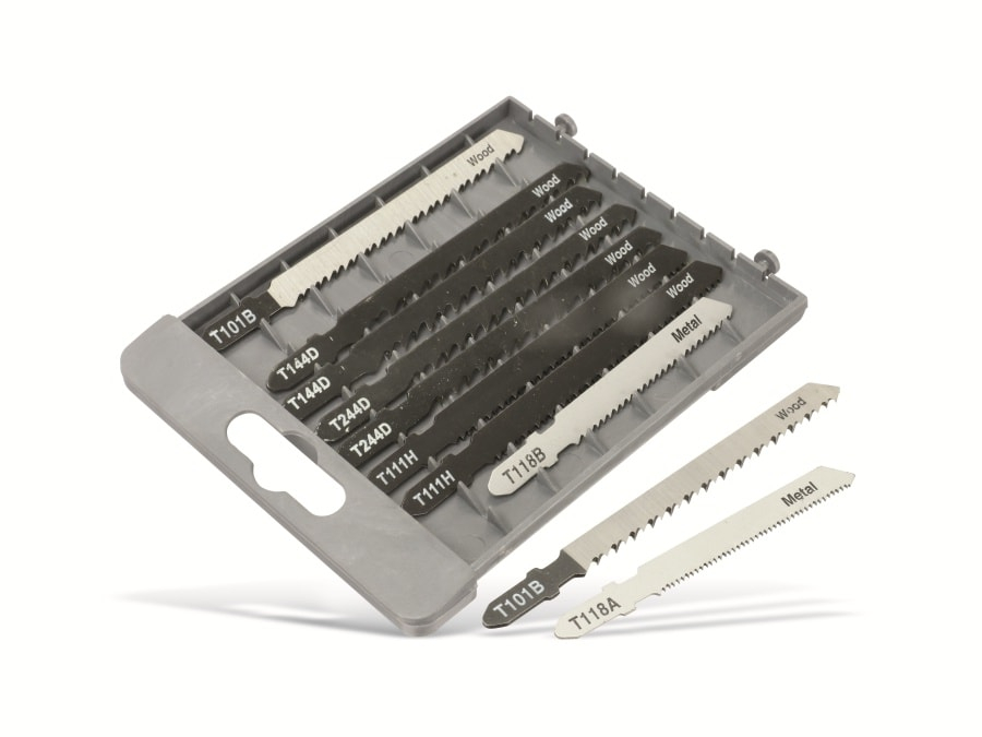 Image of BGS TECHNIC Stichsägenblätter-Set, 10-teilig