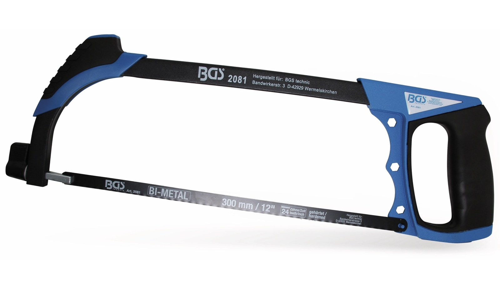 Image of BGS TECHNIC Metallsäge 2081, Aluminium-Sägebogen, 300 mm