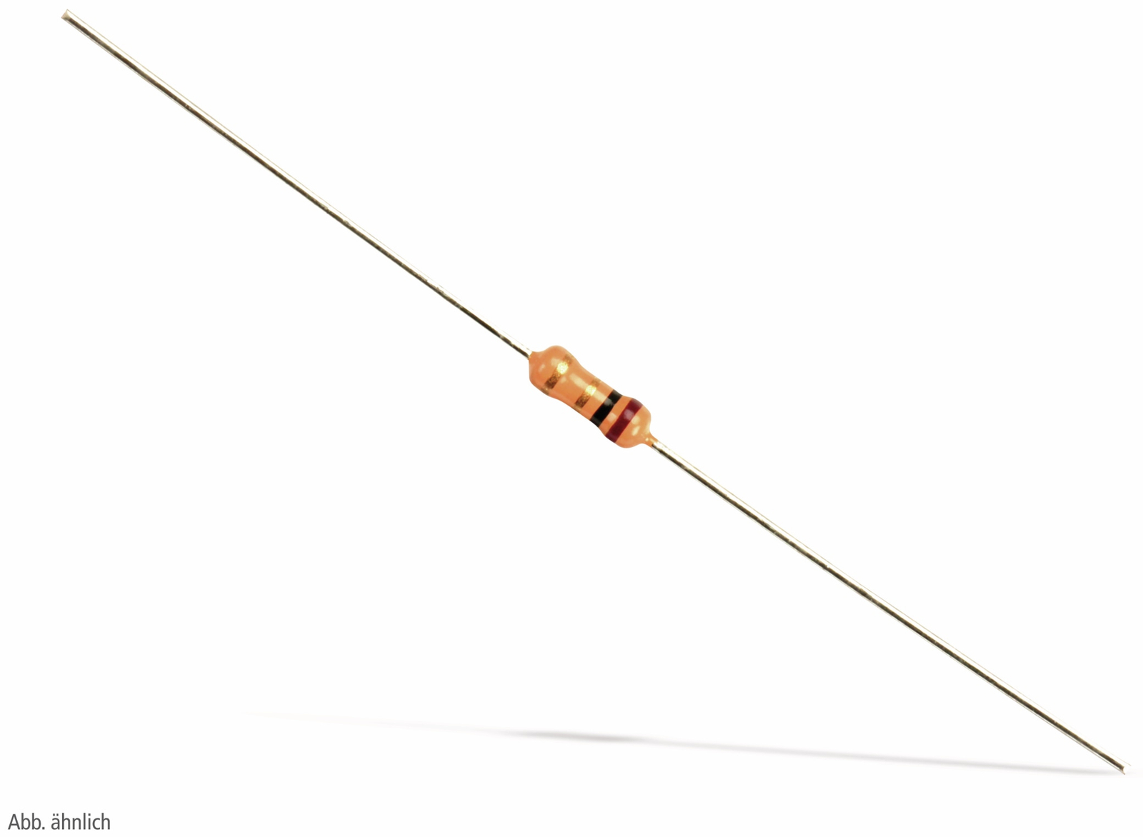 Kohleschicht-Widerstand CF50P3R3W025, 3,3 Ohm, 0,25 W, 1%, 50 Stück