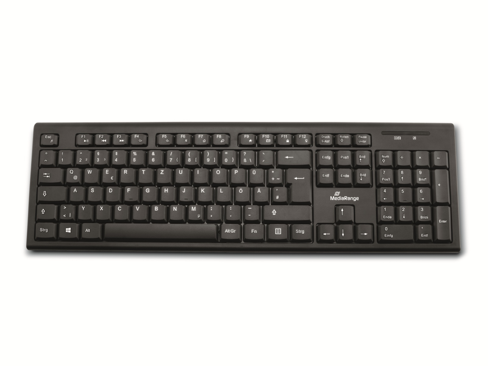 MEDIARANGE Funk-Tastatur MROS111, QWERTZ, schwarz
