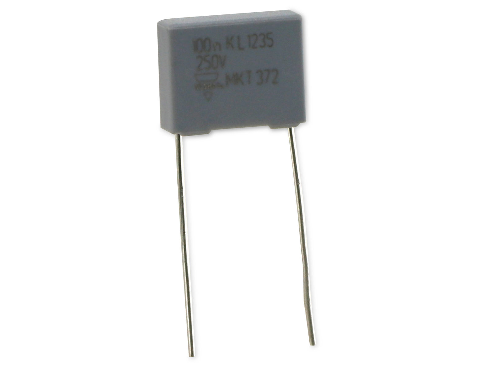 KEMET VISHAY Folienkondensator MKT 372, 100nF, 250V, radial, RM 10