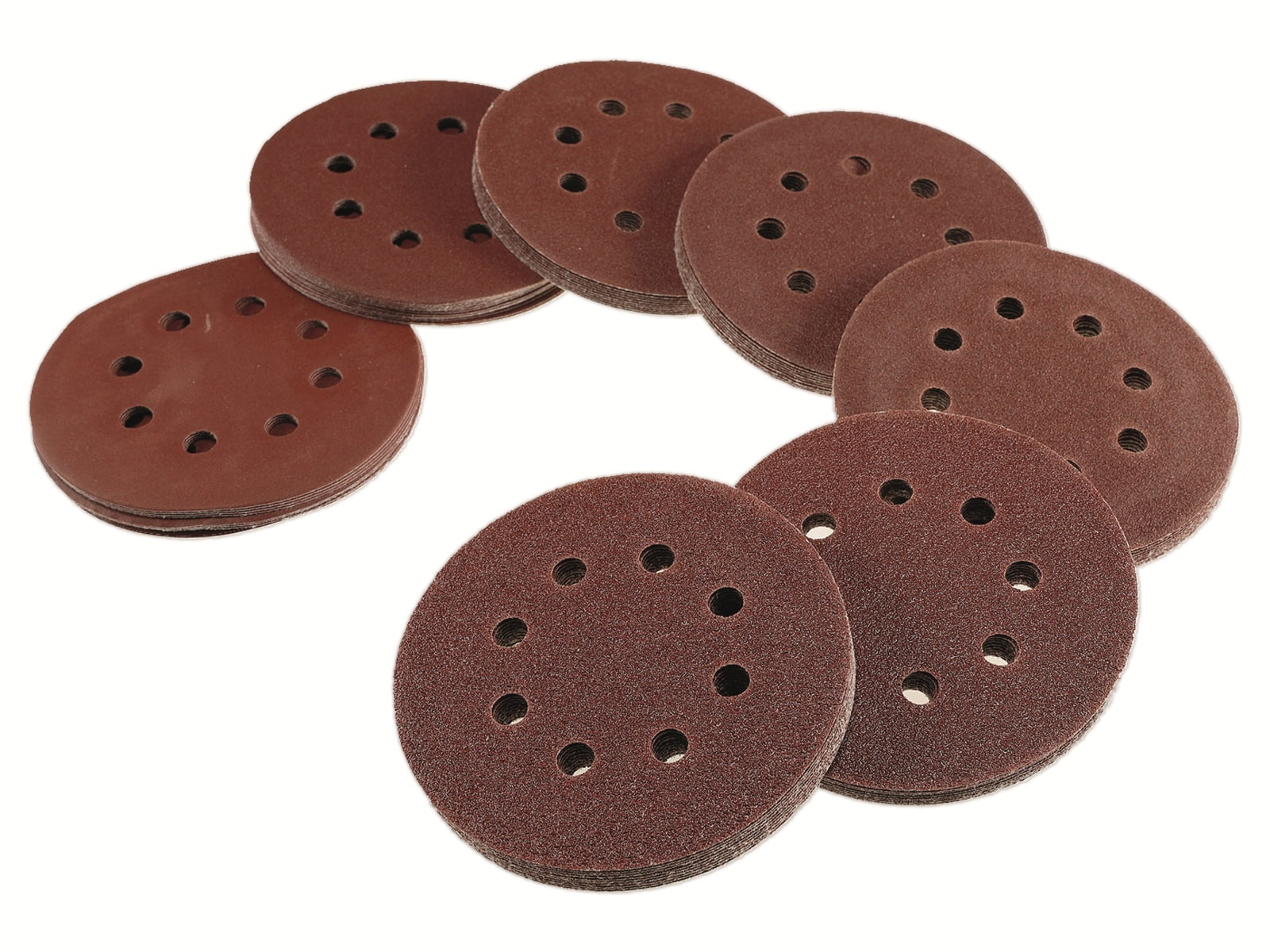 Image of CHILITEC Schleifscheiben-Set, Ø 125mm, 70-tlg.