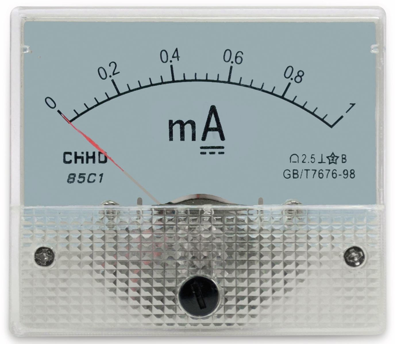 Image of Einbau-Messinstrument, 0...1 mA-