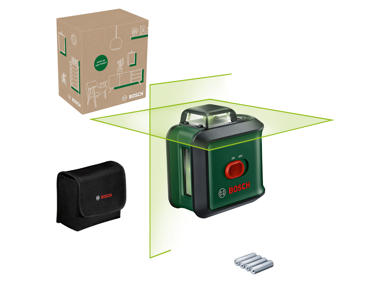 Image of BOSCH Kreuzlinien-Laser UniversalLevel 360, 0603663EZ0
