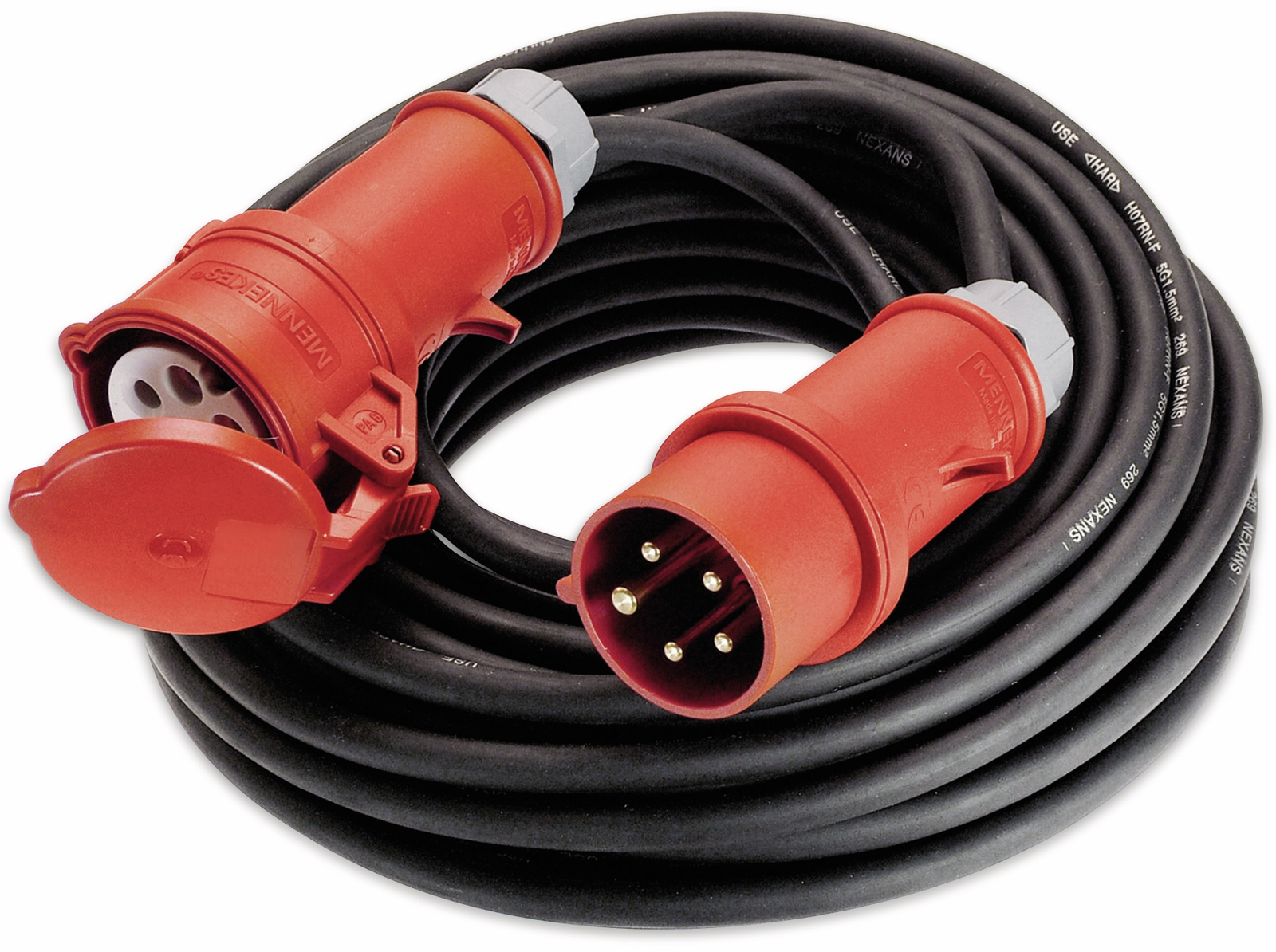 006311 Strom Verlängerungskabel 16 A Schwarz 2500 m H07RN-F 5G 15 mm²