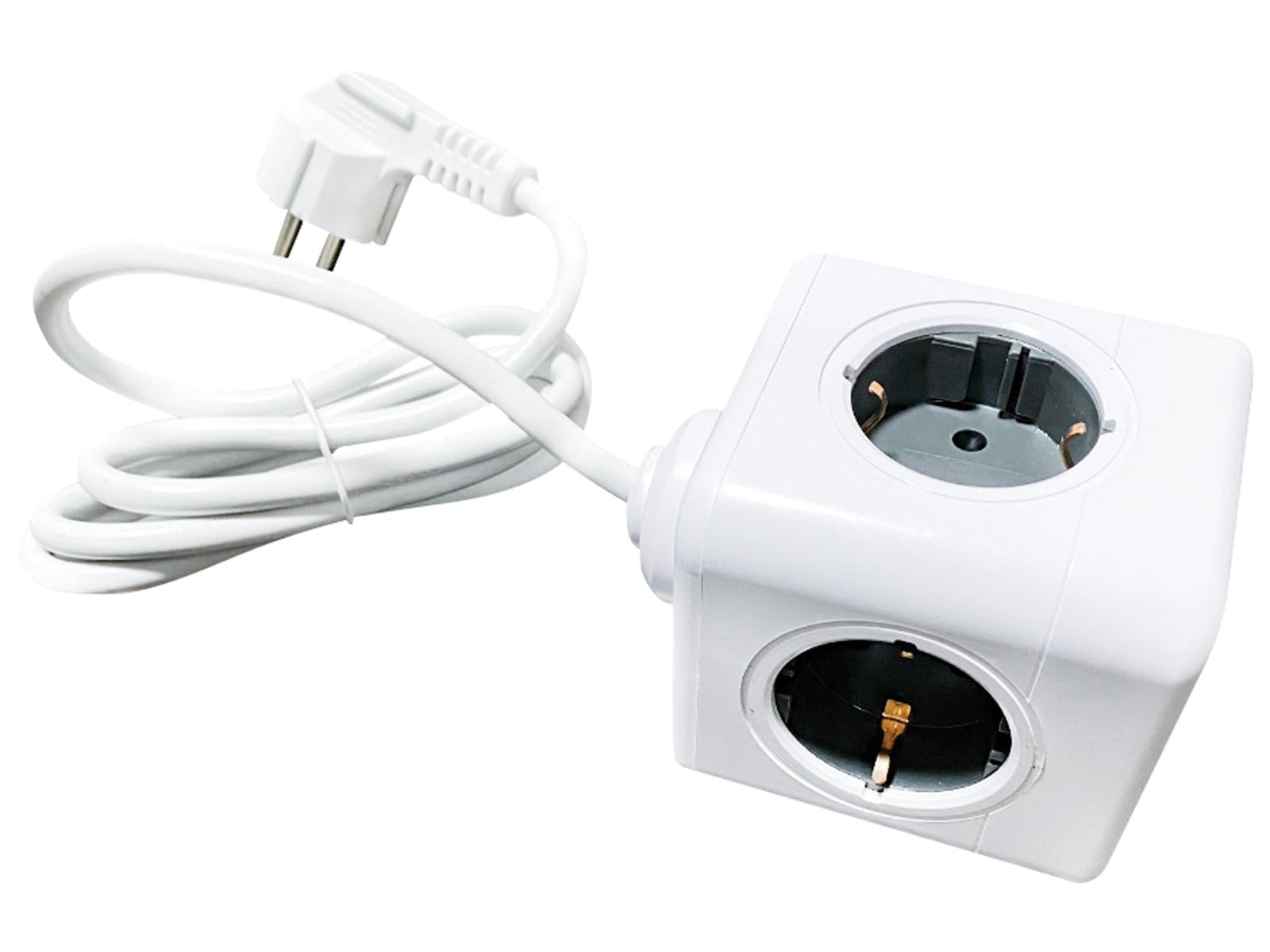 Steckdosenwürfel Power Cube TX-195 4-fach 2x usb-a 1x usb-c - Technaxx