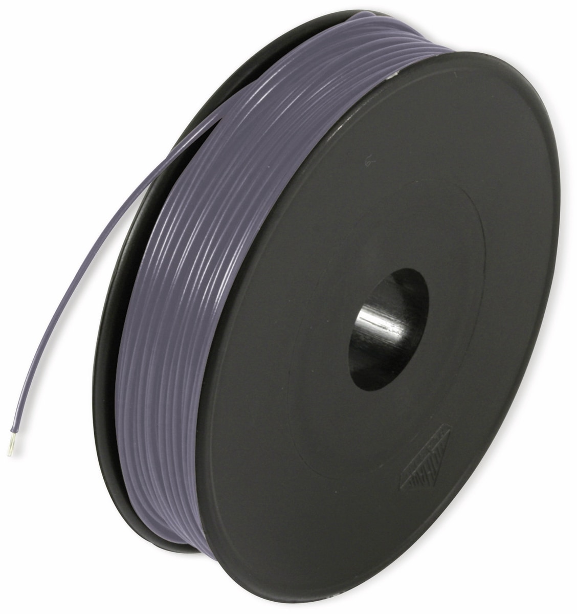 RAUTRONIC Litze, 1x0,25, 100m Spule, grau, LIYV