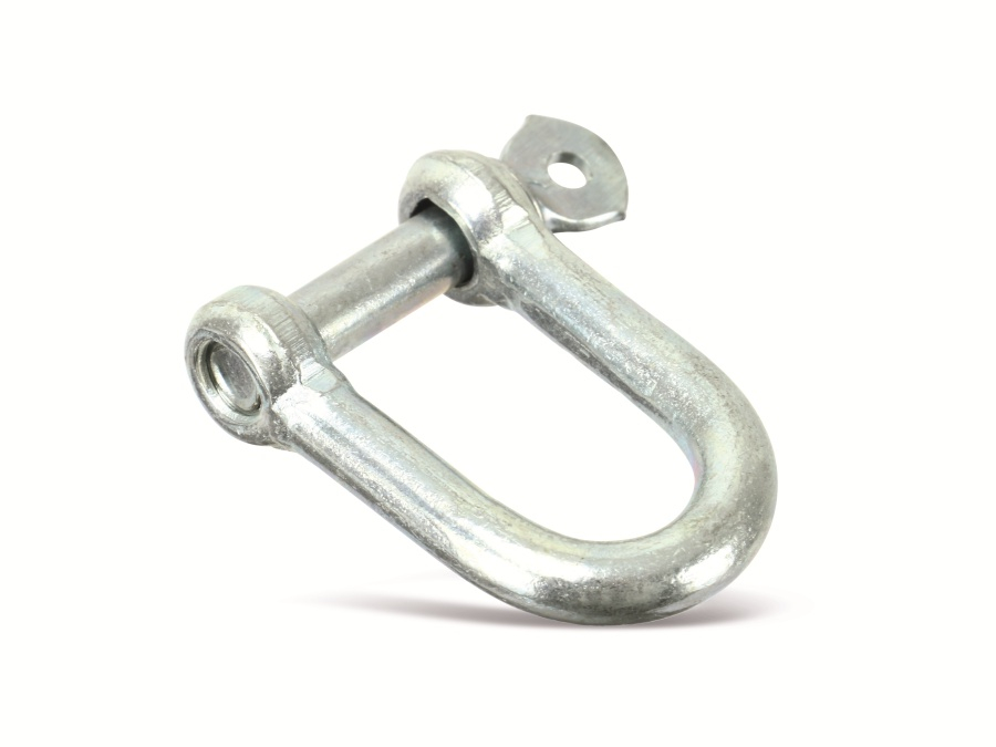 Schäkelhaken 6mm Stahl verzinkt