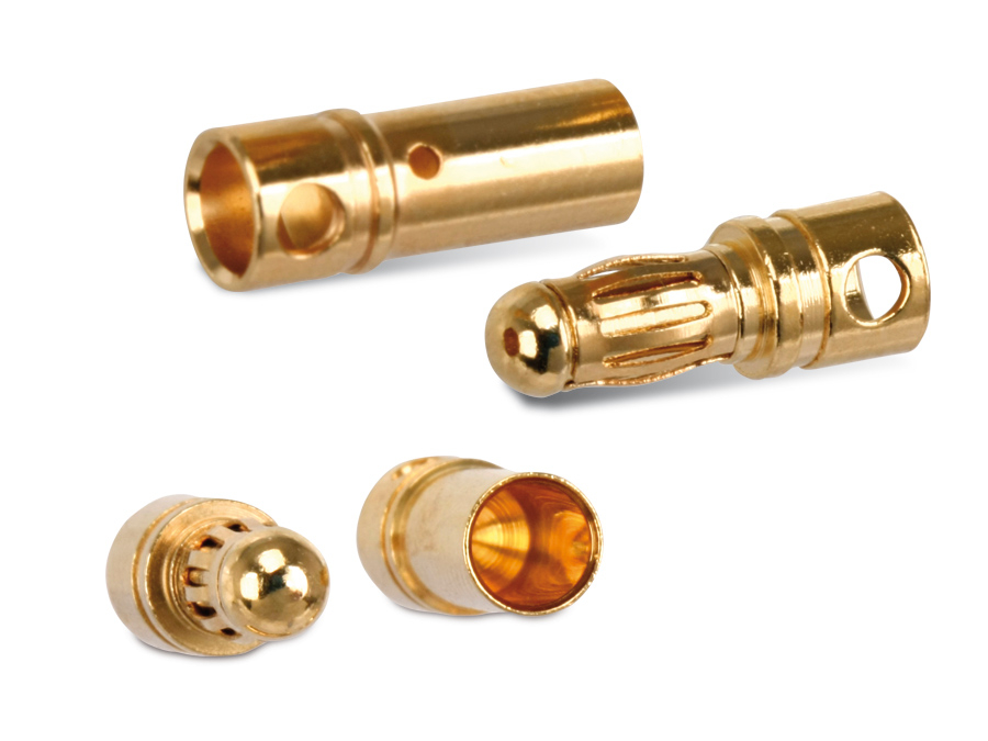 Image of Goldkontakt-Steckerset, 3,5 mm, 5 Paare
