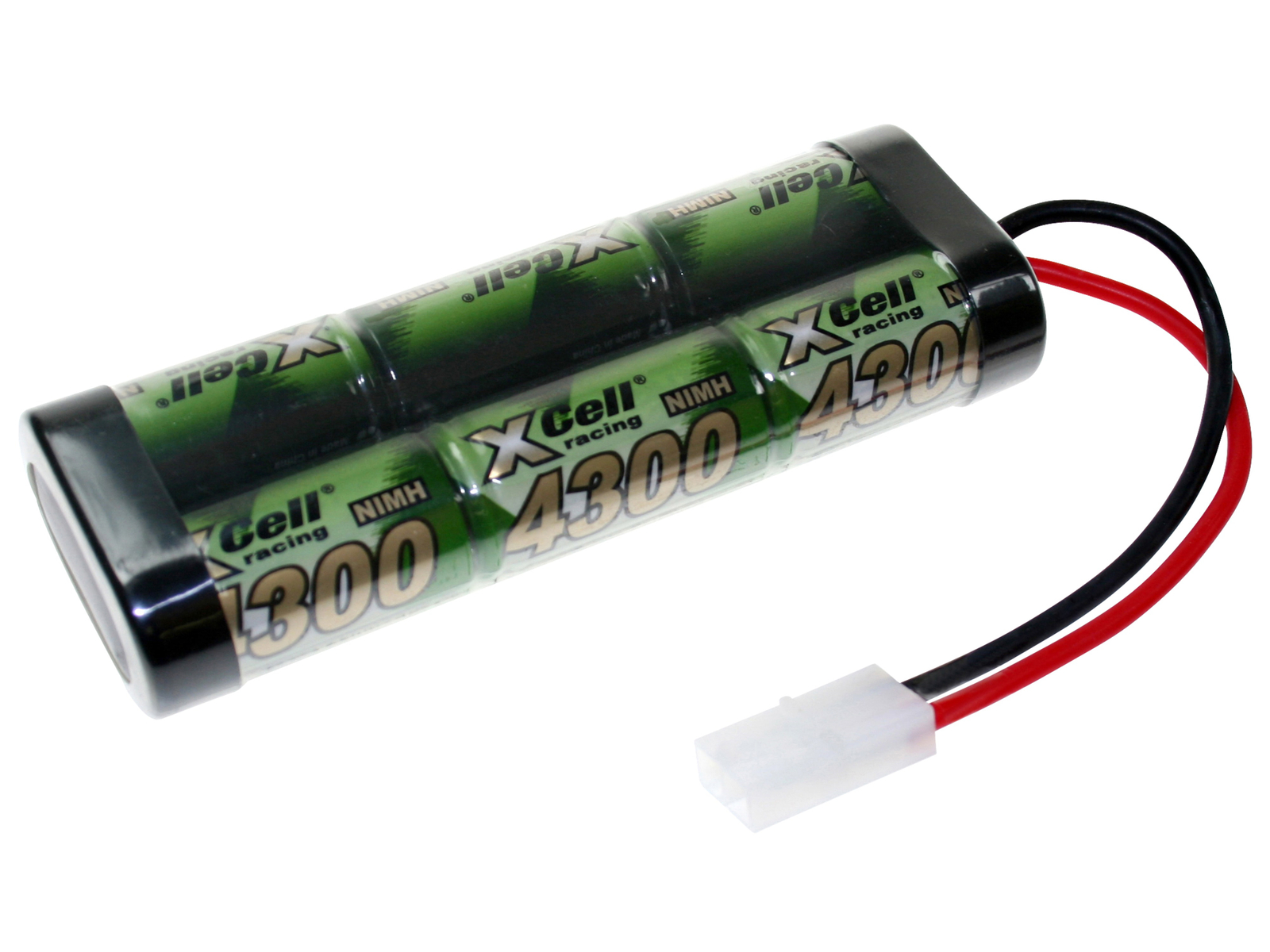 XR6 4300 - Akku-Pack, NiMh, 7,2 V, 4300 mAh, 6 Zellen, Tamiya