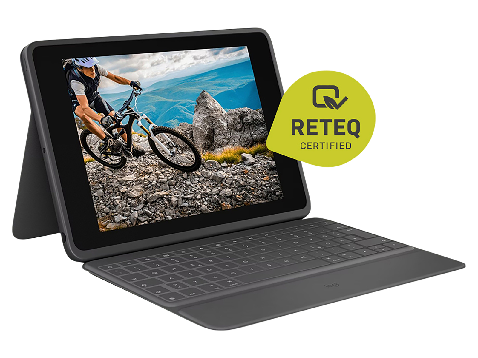 Image of APPLE Tablet iPad 9 (2021), WLAN, 256GB, spacegrau, Tastatur
