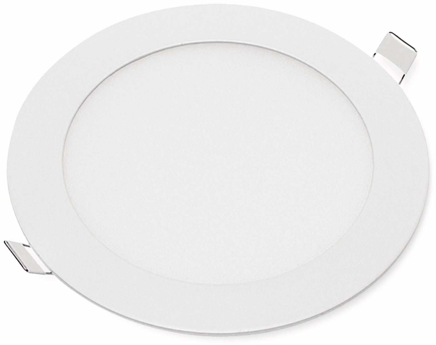 LED-Einbauleuchte 2604 12 w 1000 lm 6000K rund 95 ra weiß - Optonica