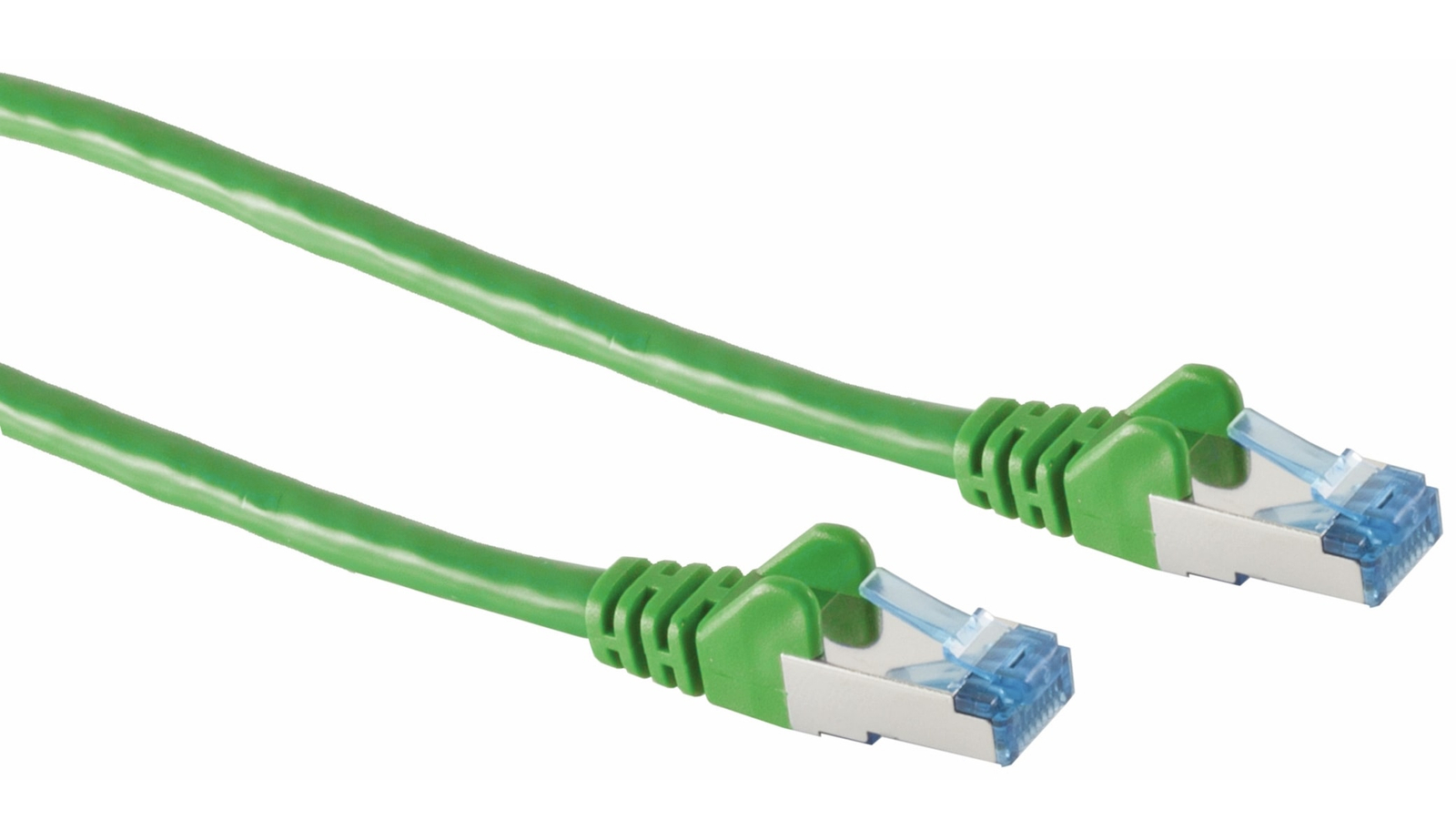 CAT6A Patchkabel S-FTP PIMF grün 10 m