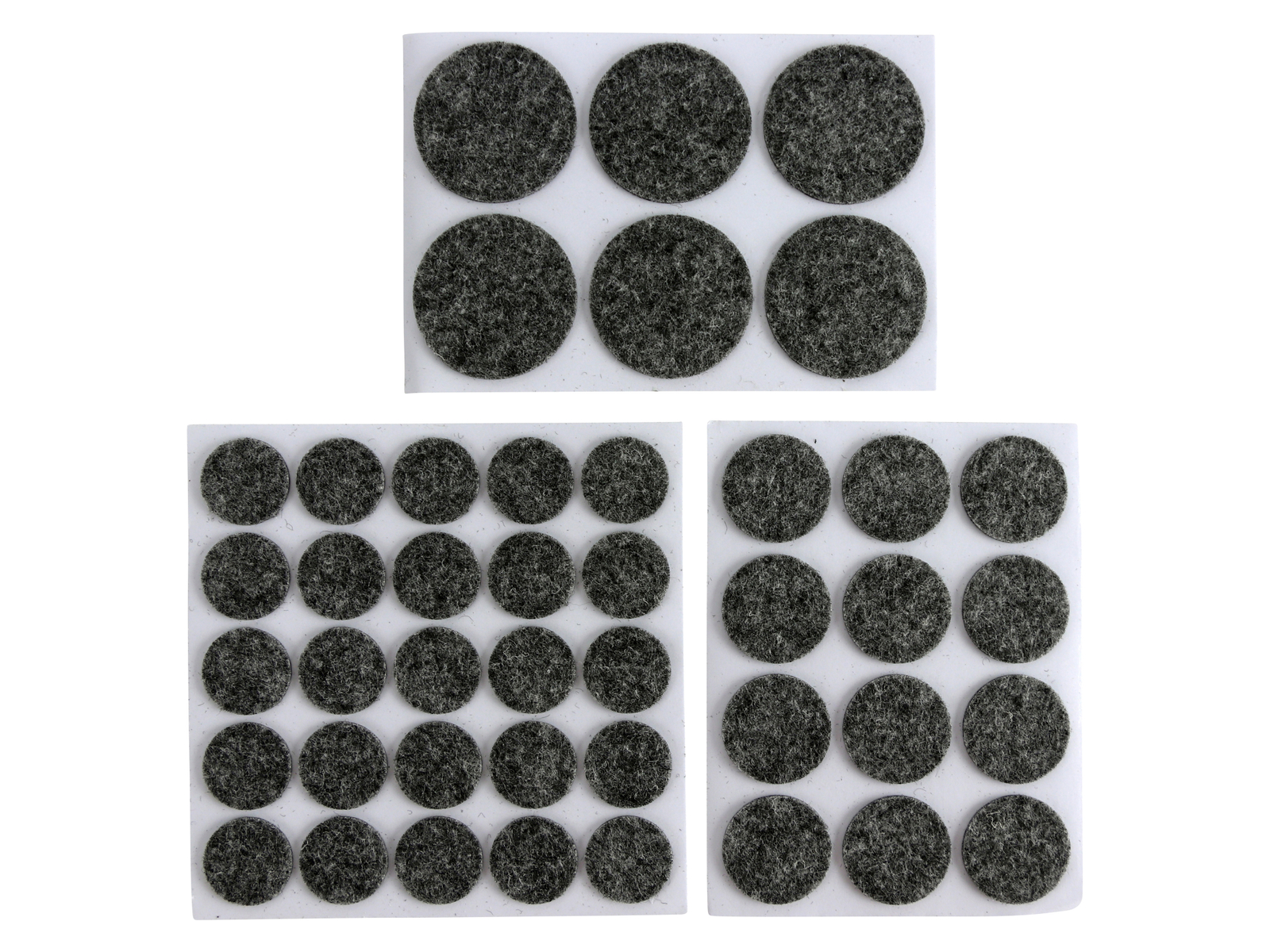 EUROTOOLS Filzgleiter-Set 338-JHHY, 43-teilig