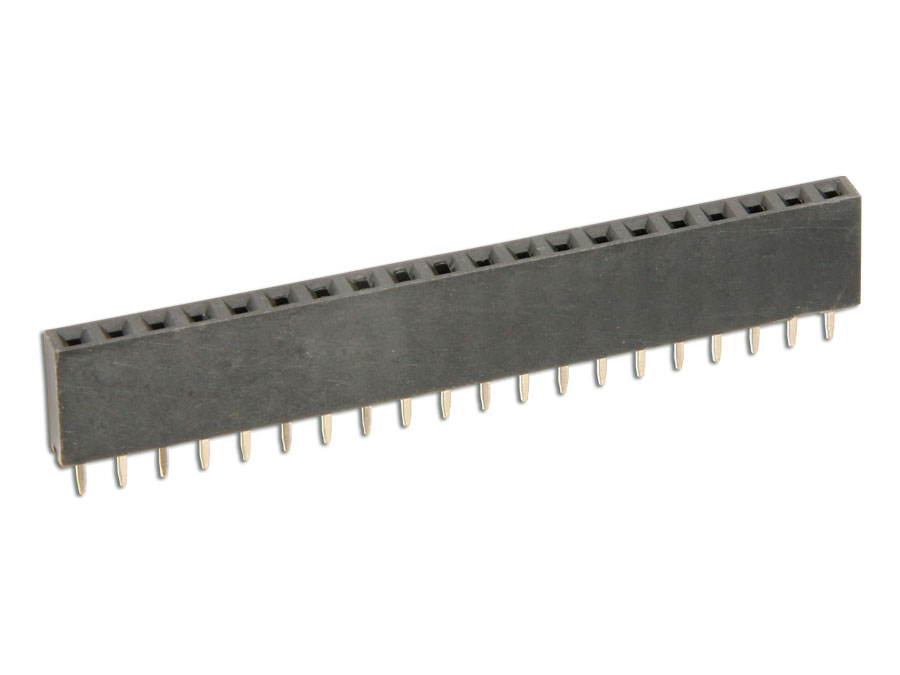 CONNFLY ELECTRONIC Buchsenleiste, vergoldet, 1x 20-polig