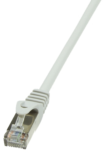 LOGILINK Patchkabel EconLINE CAT.5e F/UTP grau 10m