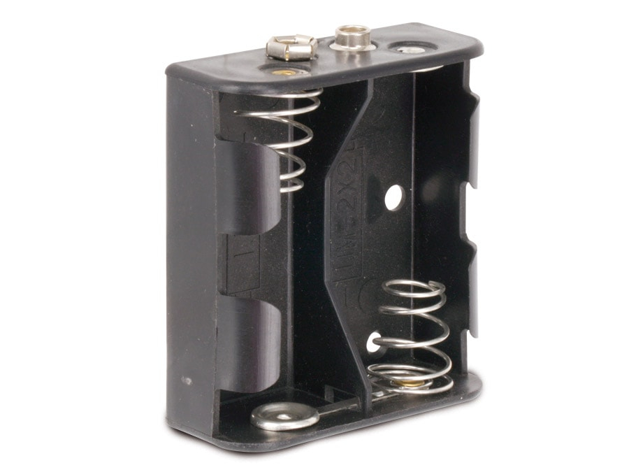 Image of Batteriehalter, 2x Baby, Clipanschluss
