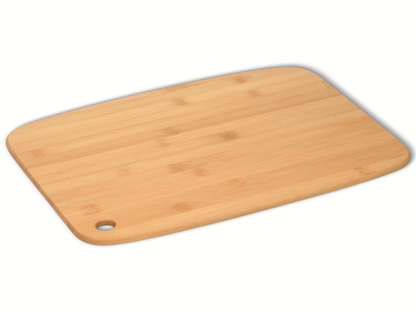 alpina Schneidebrett Holz - 38x28x08cm - Brotbrett - Bambus
